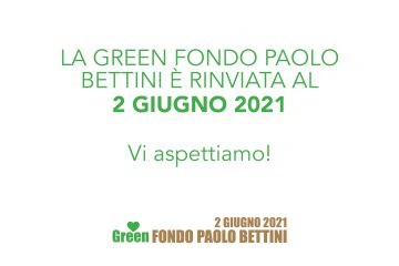 La Green Fondo Paolo Bettini è stata rinviata al 2 giugno 2021